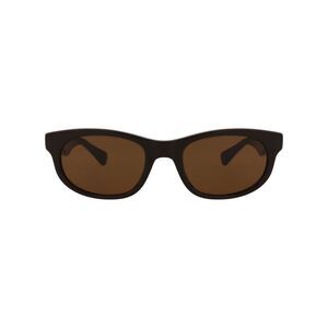 Bottega Veneta Round-Frame Acetate Sunglasses Brown Unisex-Adult